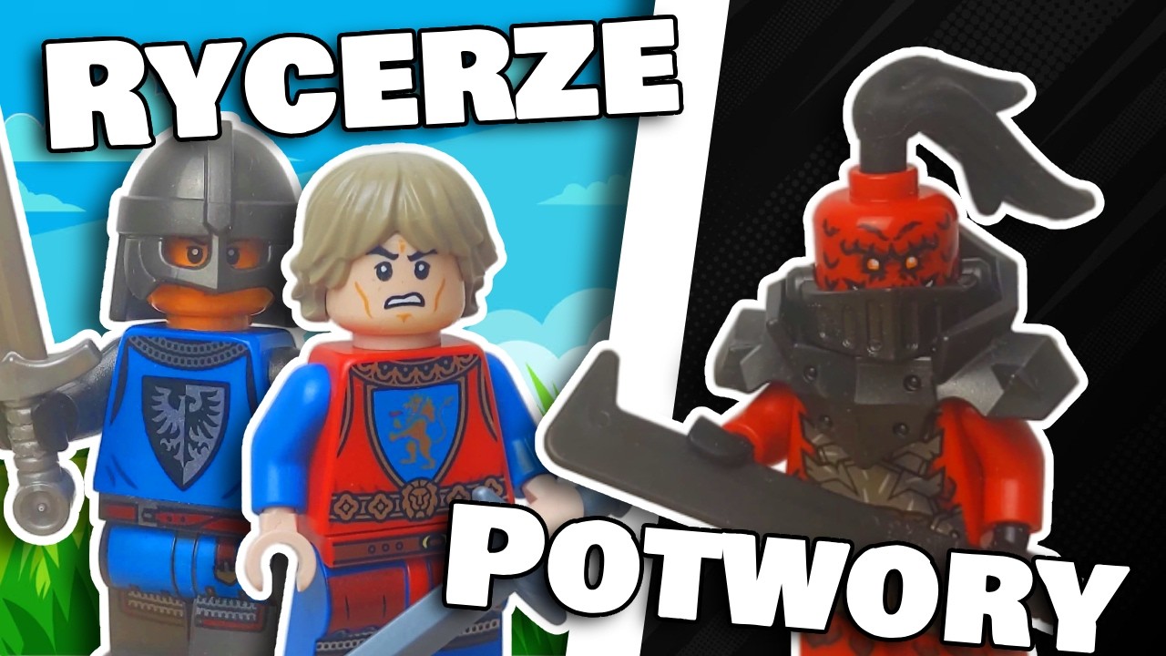 Stworzyłem WŁASNE zestawy LEGO Castle