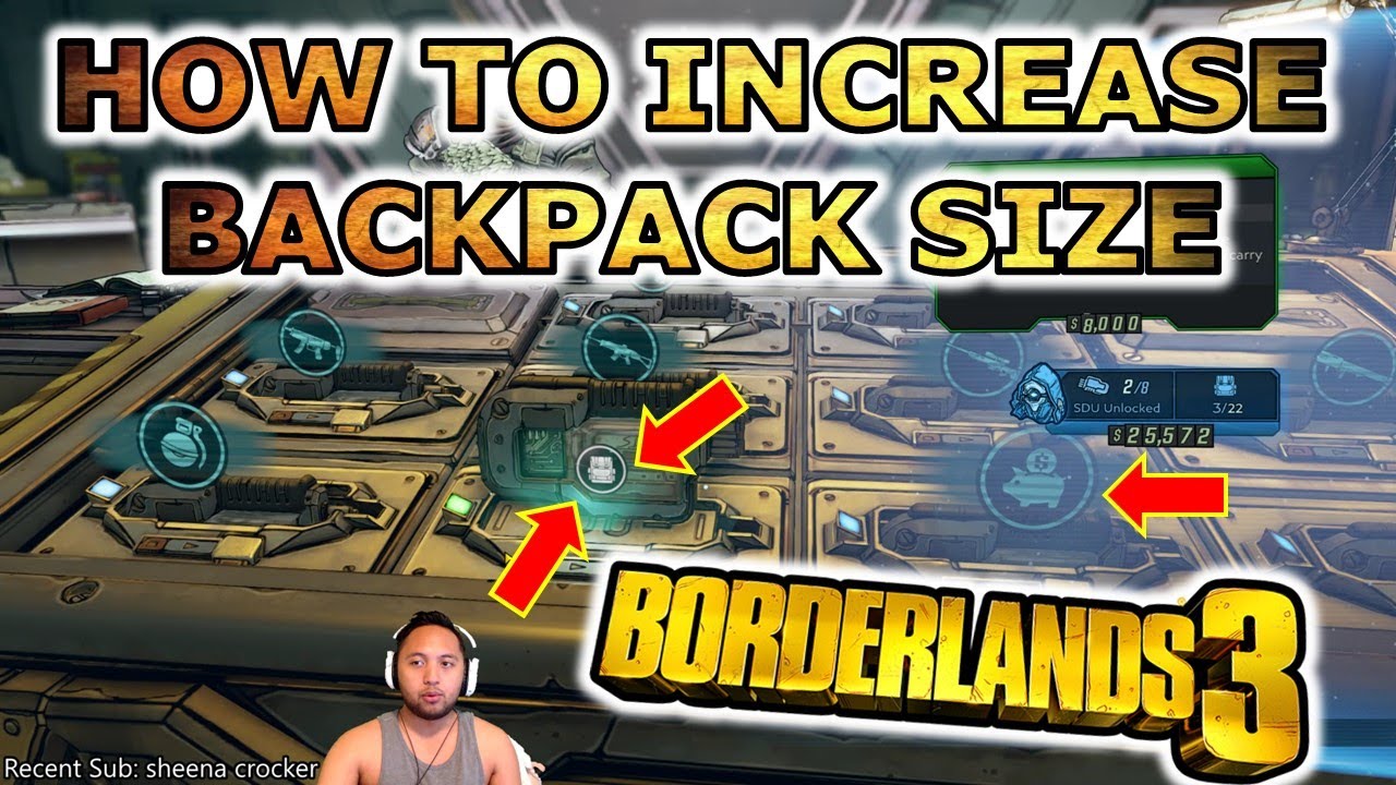 Borderlands 3 Beginner Tips: How To Increase Bank And Backpack Space | For New BL3 Players