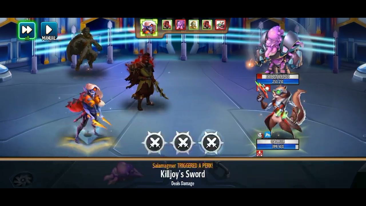 New Colosseum fights are hard but 🎉🎊✌️