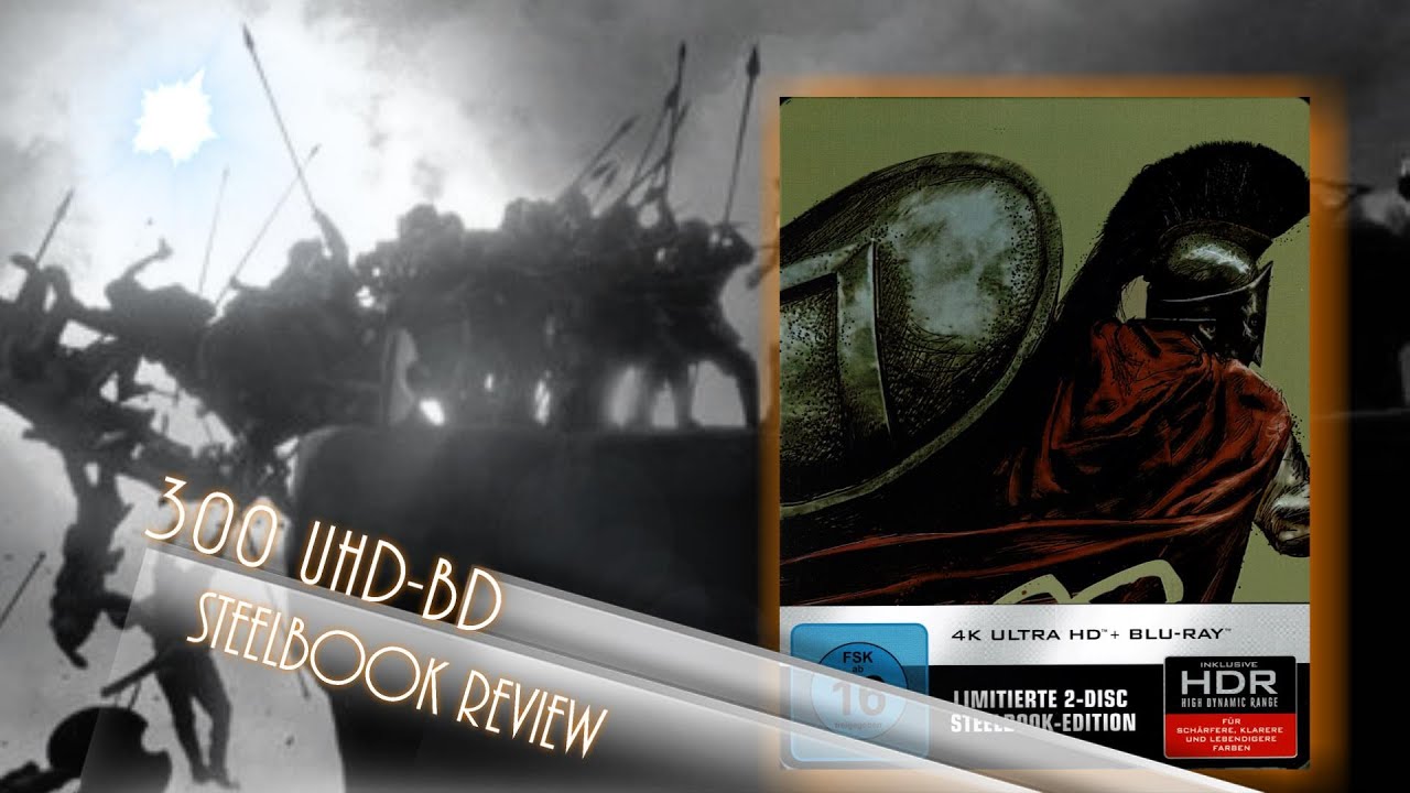 300 4K UHD-BD Steelbook Review Deutsch