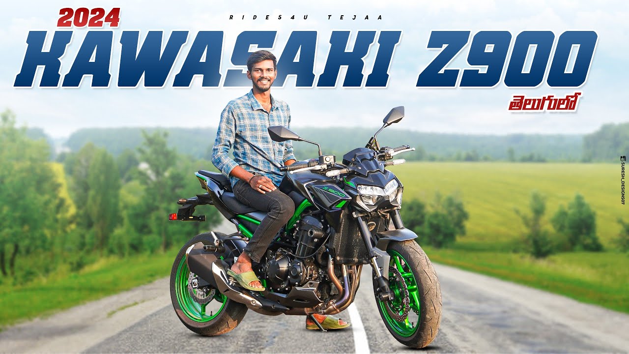 2024 Kawasaki Z900 Review in Telugu | 900cc Beast💥