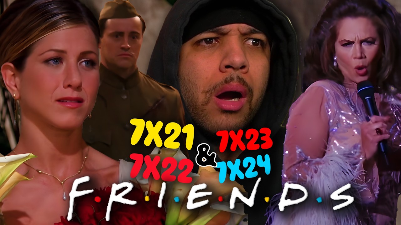 Friends S7 Finale.... I Was Not Ready For This 😭 (Episodes 21-24 Reaction)