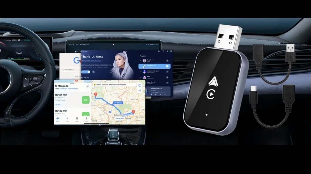 Adaptador inalambrico carplay android auto | MICHAEL 