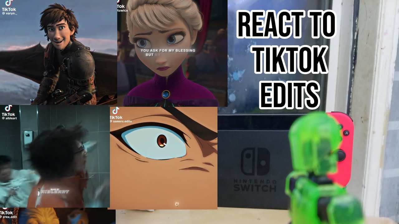 Crystal prism reacts to edits from tiktok fyp