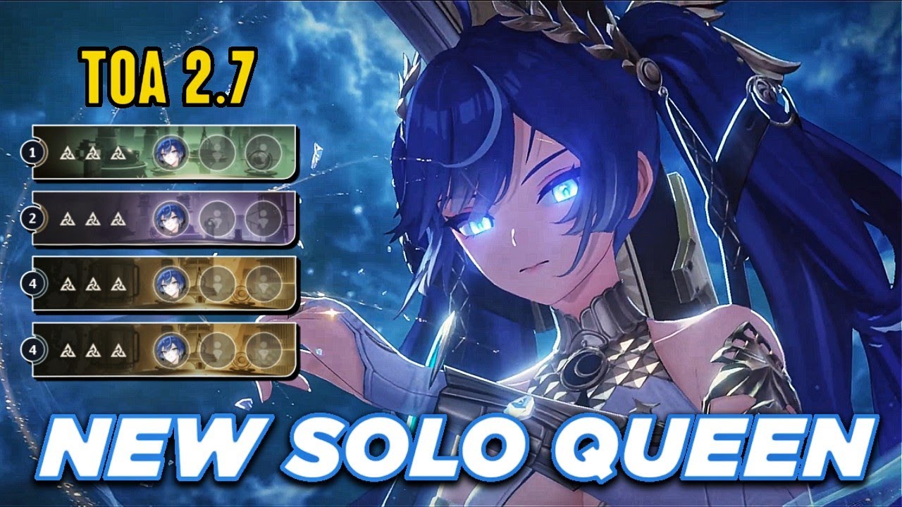 She Doesn't Need Elemental Buffs To Solo Tower Of Adversity 2.7 | Wuthering Waves