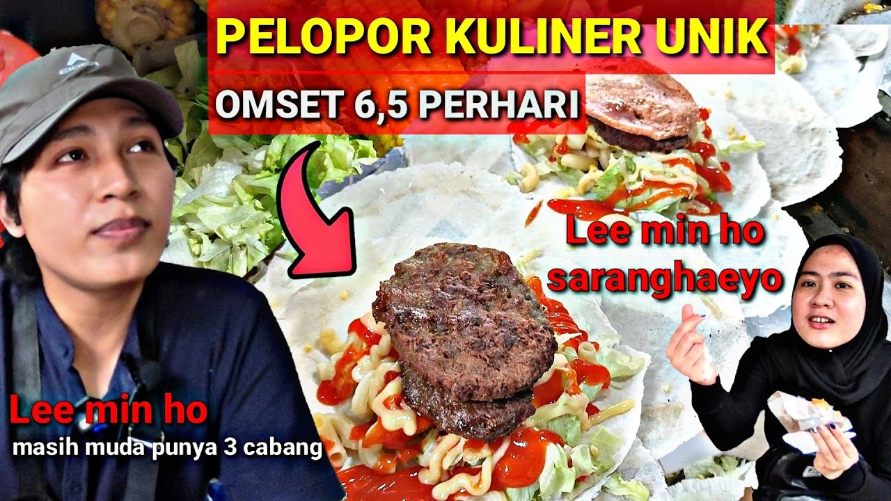 OMSET 6,5 JT / HARI..BELUSUKAN.. KETEMU LEE MIN HO PELOPOR KULINER UNIK || IDE USAHA 2022 IDE JUALAN
