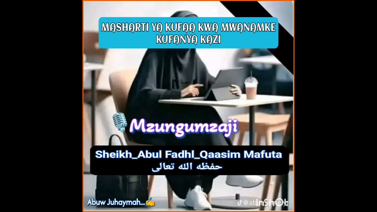 Masharti ya kufaa kwa mwanamke kufanya kazi