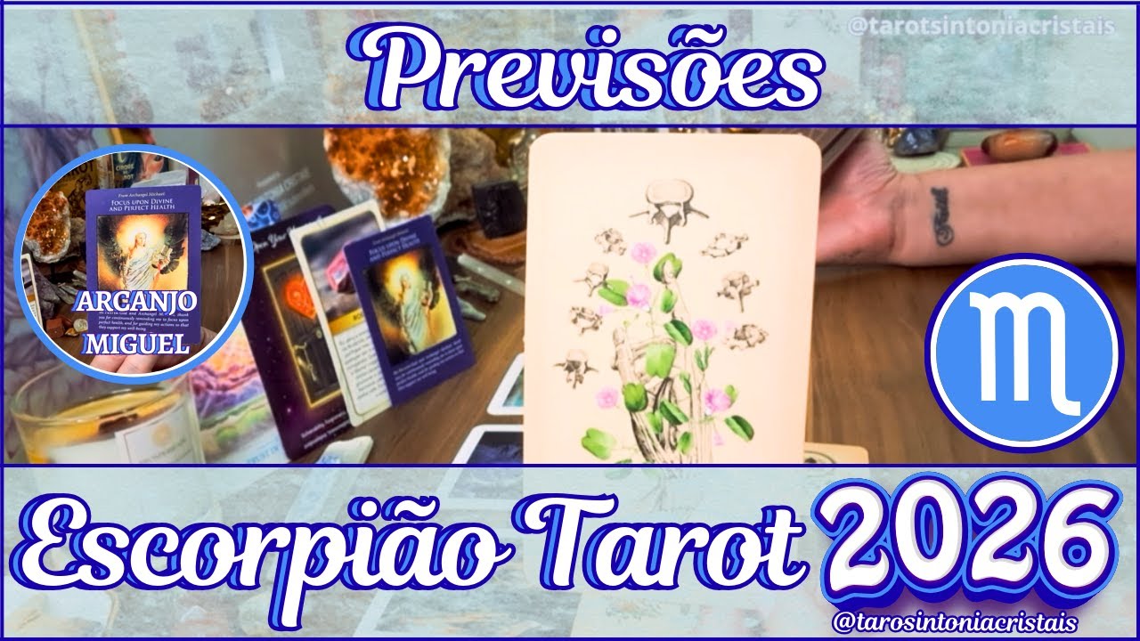 ESCORPIÃO♏️  SE PREPARA❗️É O SEU ANO👑        RODA DA FORTUNA❗️ CURA PROFUNDA🎋