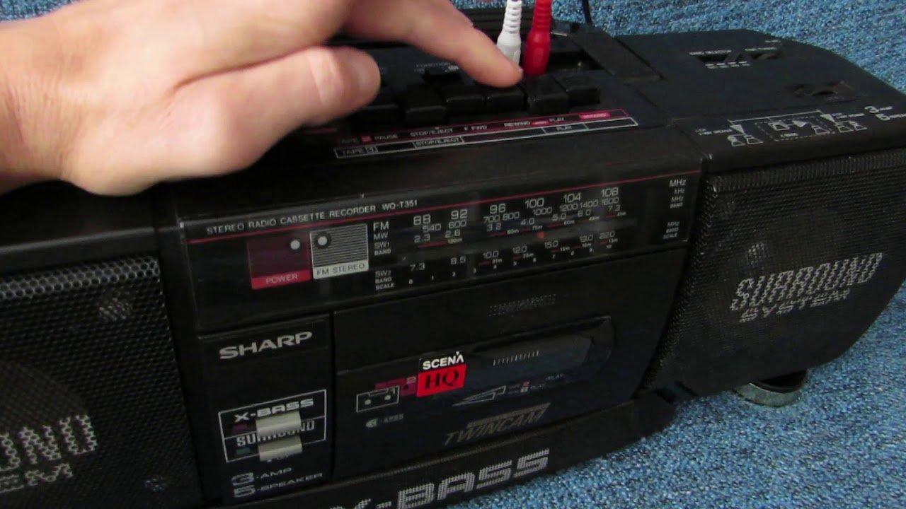 Sharp WQ-T351 TwinCam (Кассеты)