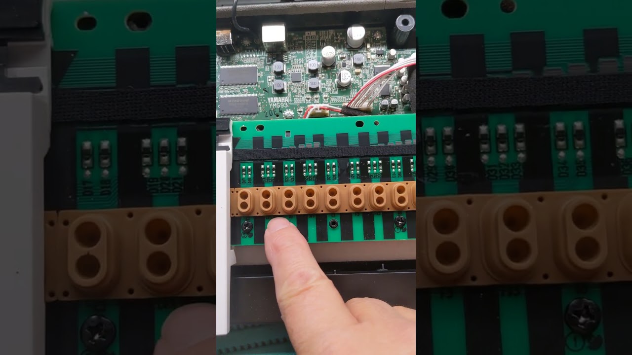 Yamaha reface CP - Dead Key Fix