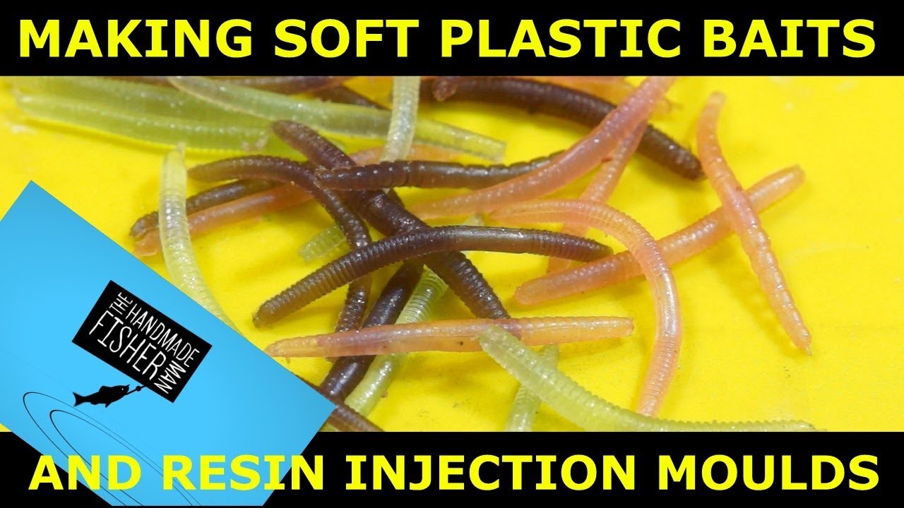 Making bulk soft plastic baits and Resin injection moulds