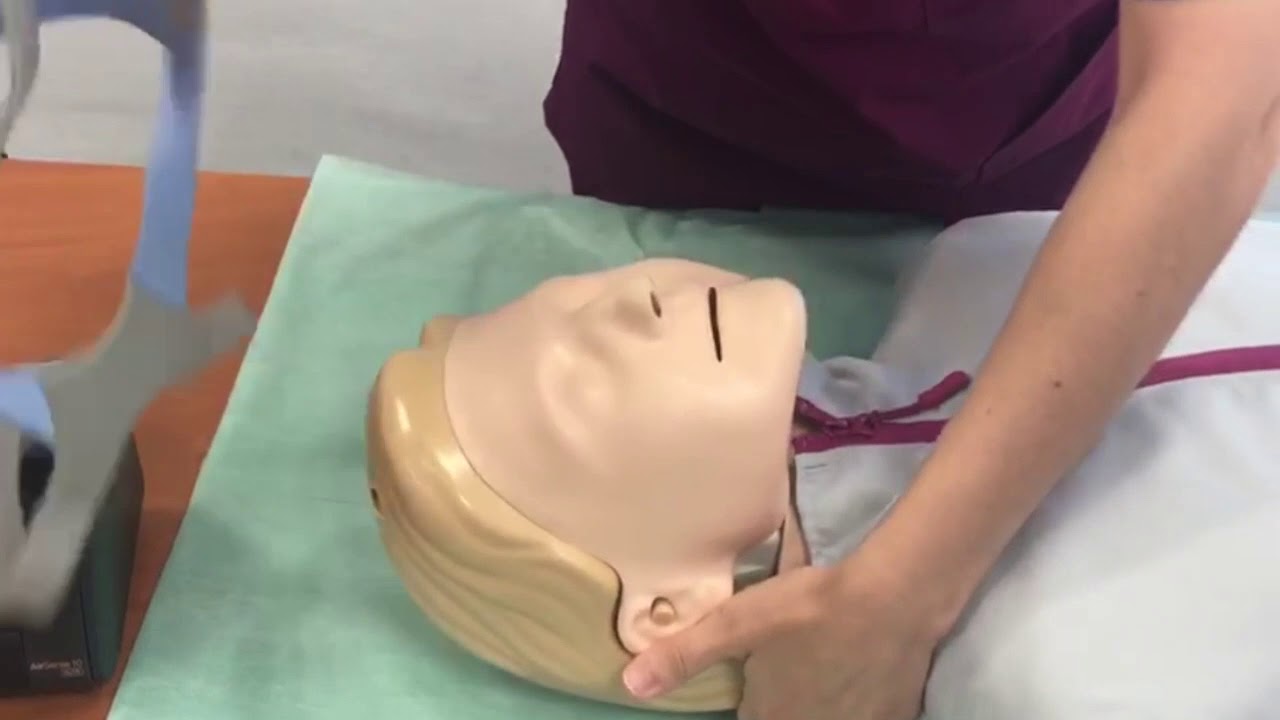 Colocación de CPAP
