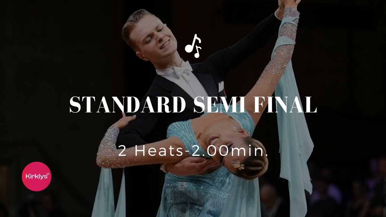 Standard semi-final (2 heats) 2.00 min. | Practice music |
