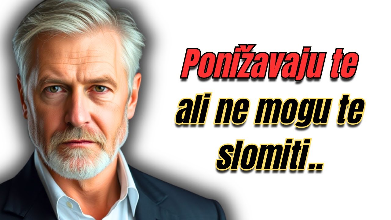Šta se dešava kada te ljudi ponižavaju i žele te uništiti? | Mudrolije