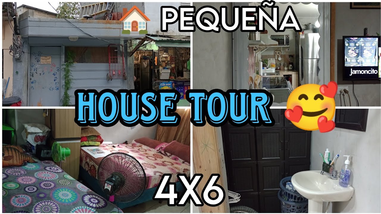 HOUSE TOUR ♥️ Casa pequeña 4x6 😱 🏠🥰