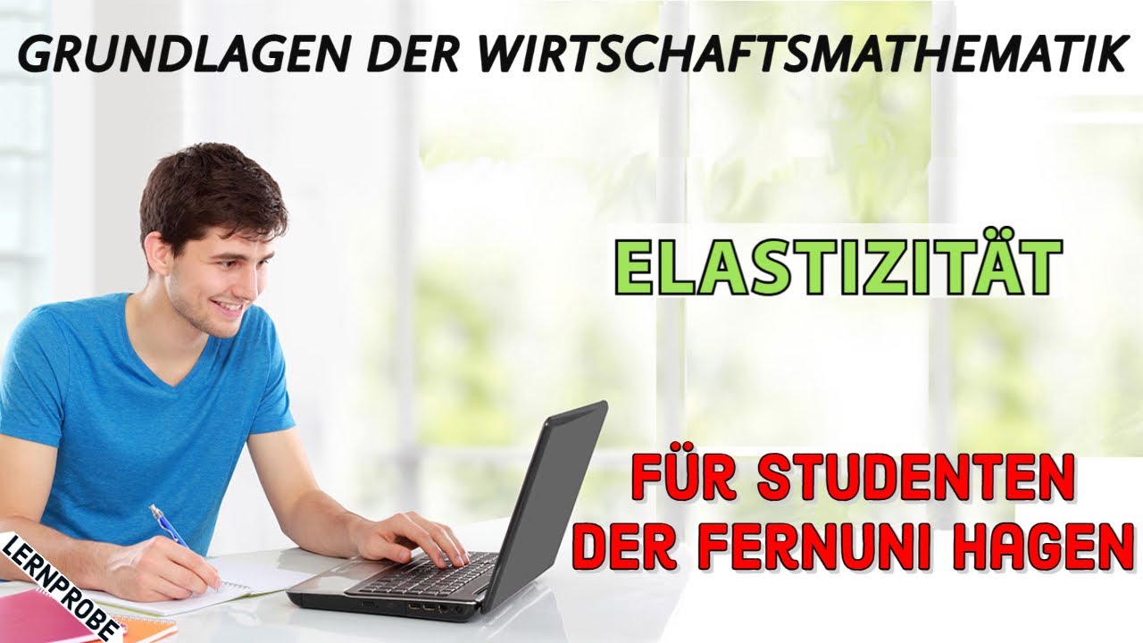 Wirtschaftsmathematik: Elastizität - Fernuni Hagen