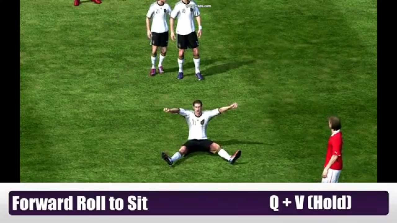 FIFA 11 -- Celebration Tutorial PC Keyboard -- Finishing Moves