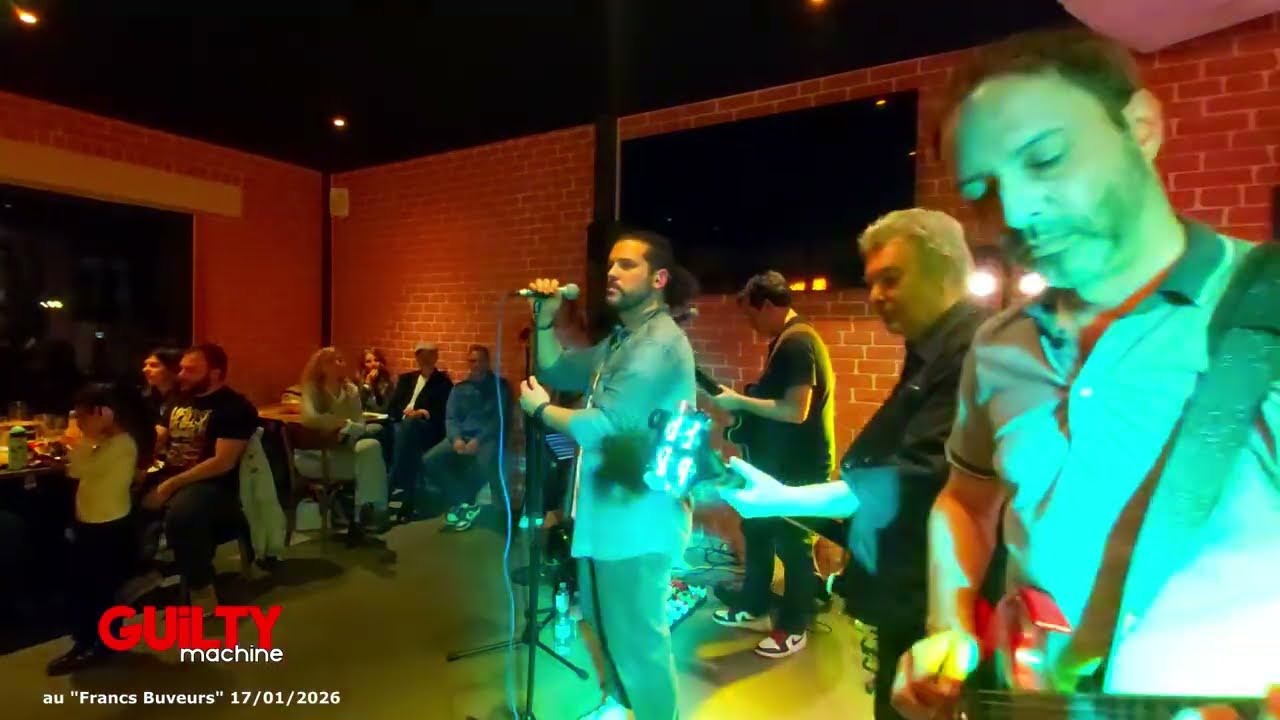 GUILTY Machine Live - CREEP (Radiohead  cover)