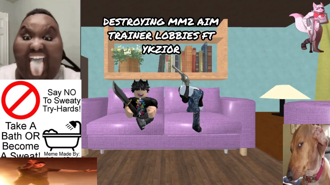 DESTROYING MM2 AIM TRAINER LOBBIES FT @Ykzi0rOfficial 