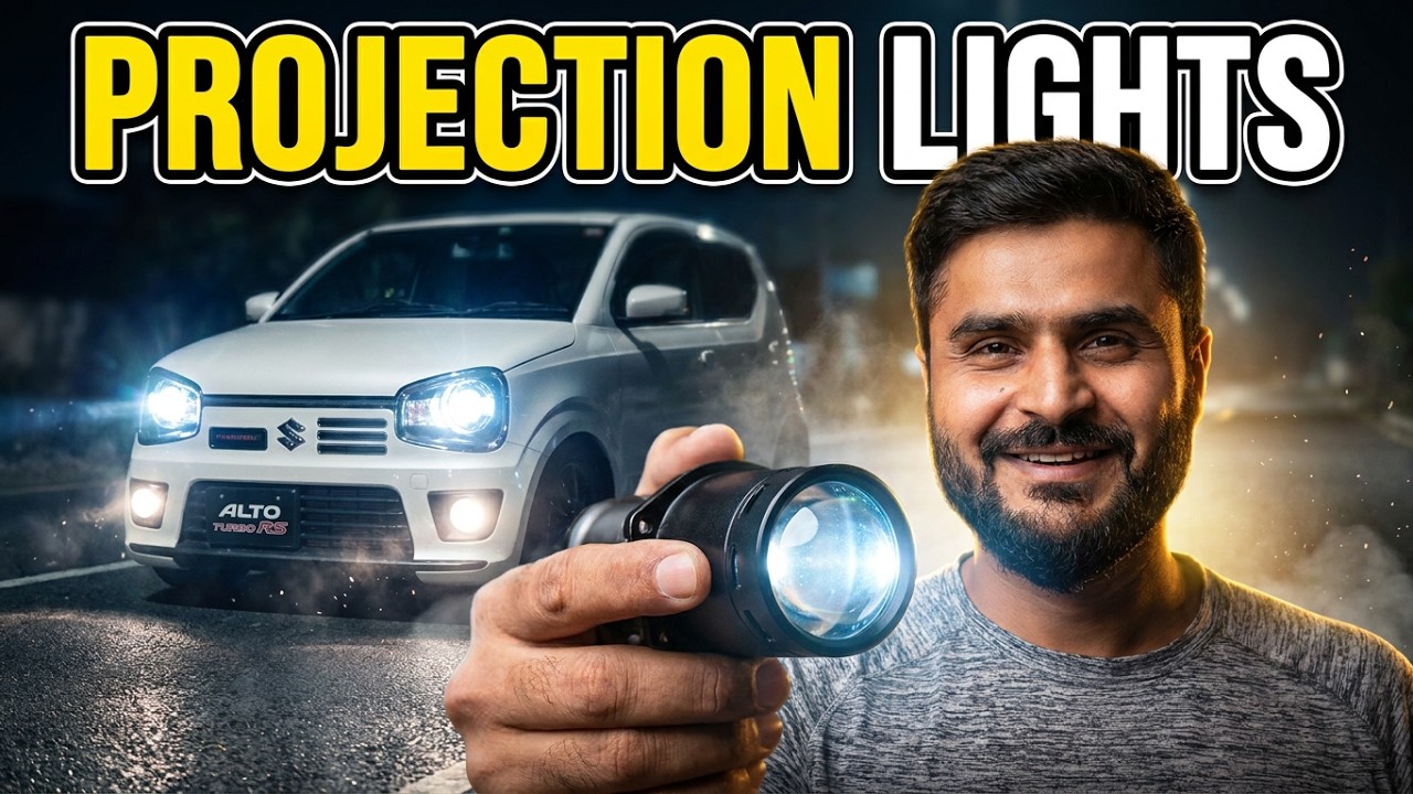 New Projection Lights | Suzuki Alto Turbo Rs | Suzuki Alto Modified