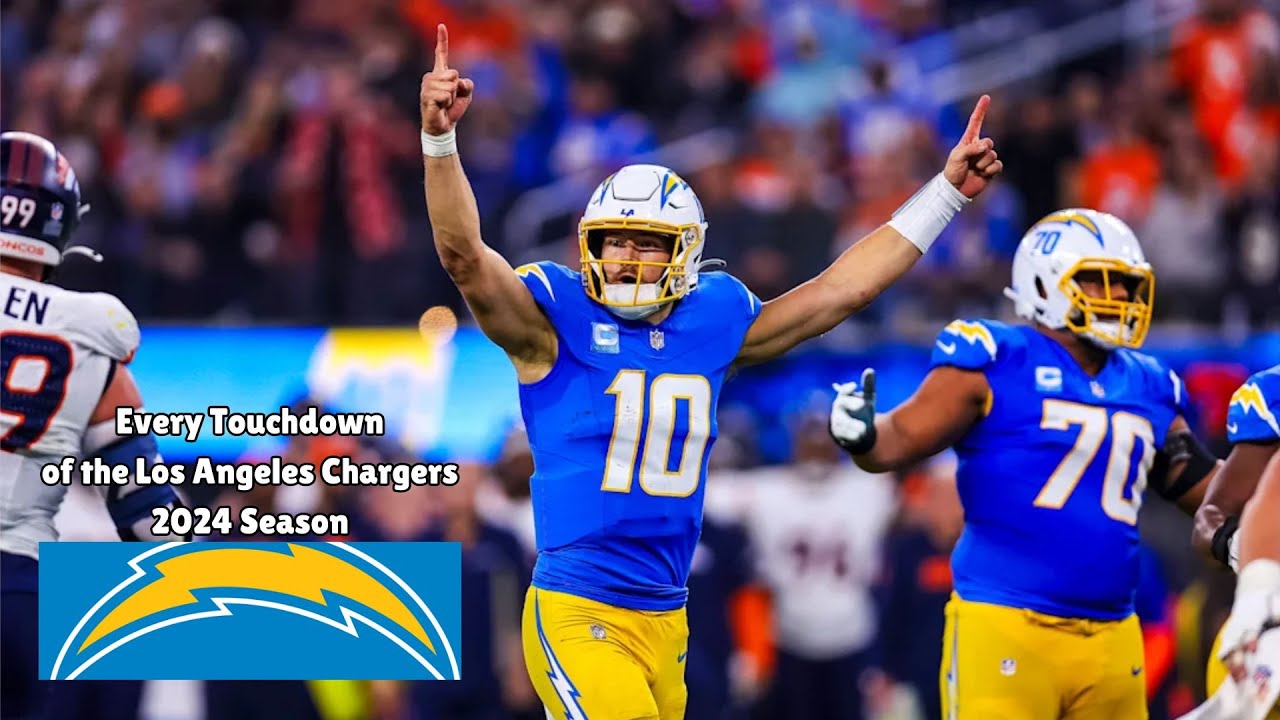 Every Touchdowns of the Los Angeles Chargers 2024 Season