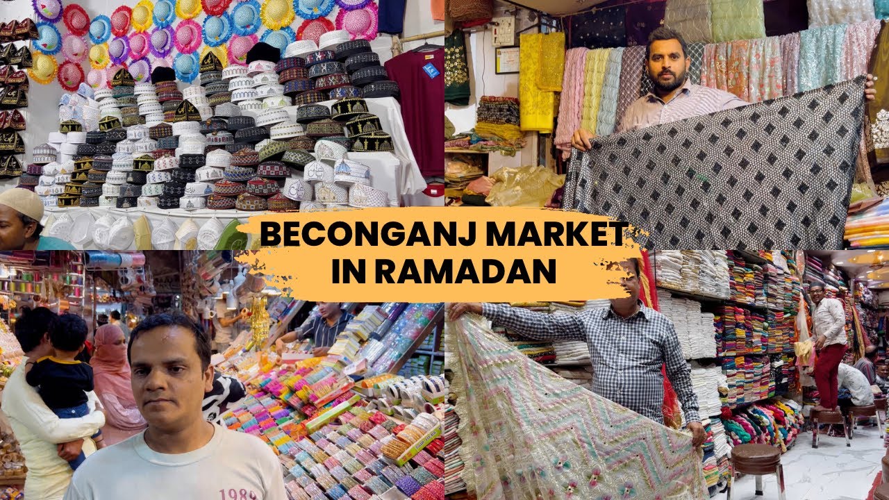 Beconganj Bazaar Kanpur Ramadan in 4K ❤️