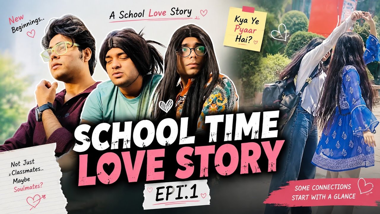 School time love story Episode 1 #shortsfeed #movie #love #school #trending 