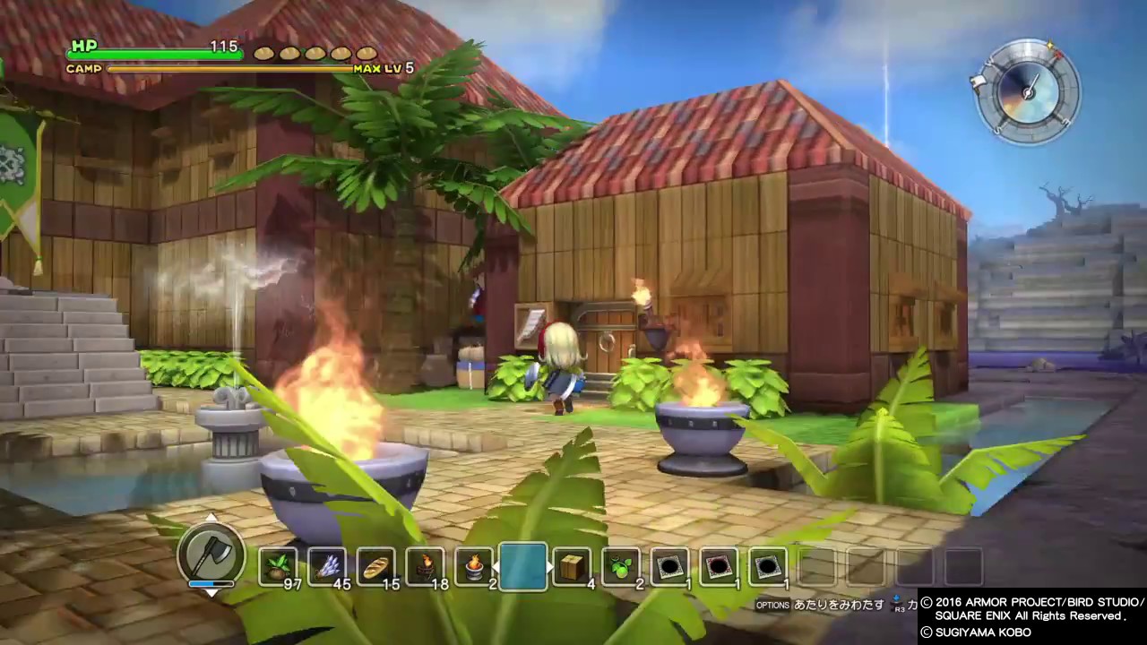 【ドラクエビルダーズ（DQB）】2章～リムルダール～　拠点建築