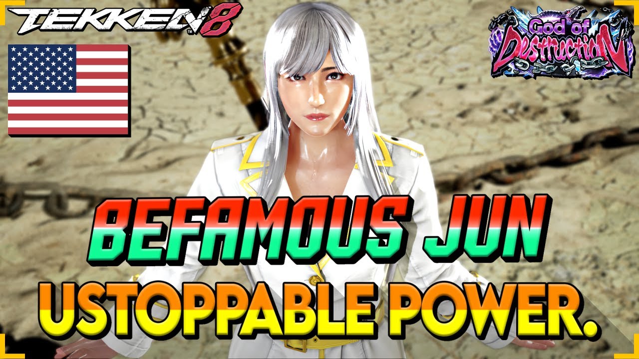 Unstoppable JUN Power! Befamous Ranked No.1 JUN Is Cooking In Tekken 8