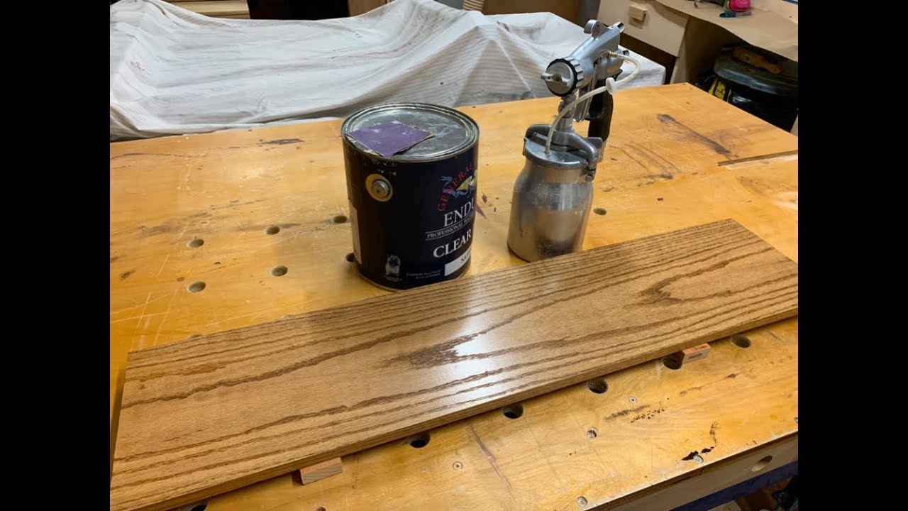 How To Spray Finish