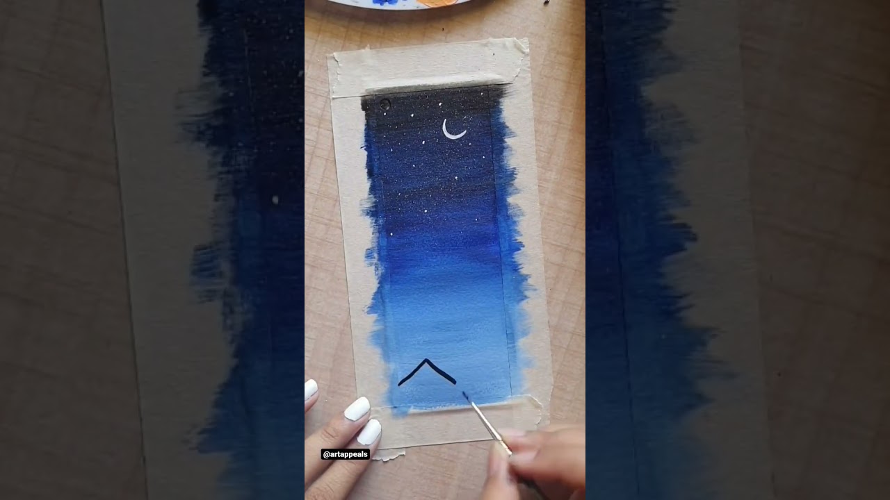 Easy Bookmark Painting For Beginners| DIY Bookmarks Easy | Acrylic Bookmarks Painting Ideas