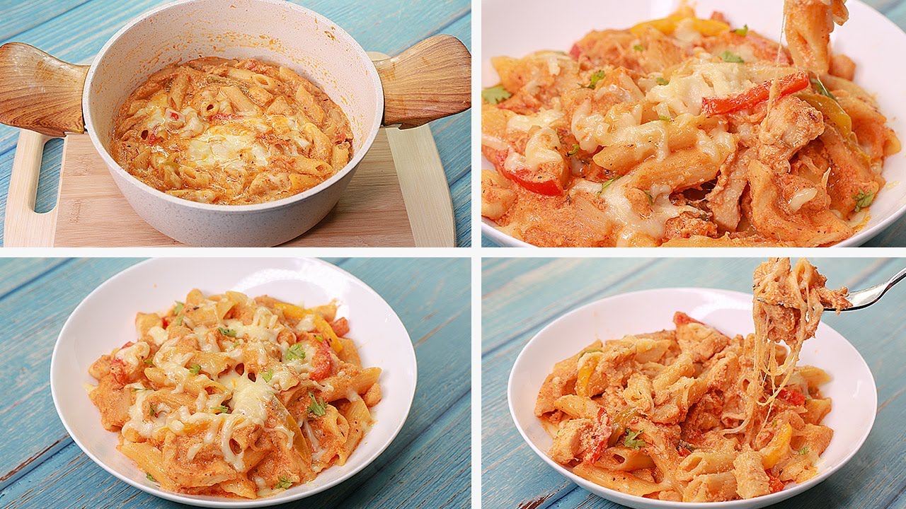 One Pot Chicken Pasta Recipe | Easy Dinner Recipe | Quick Pasta Recipe | Toasted