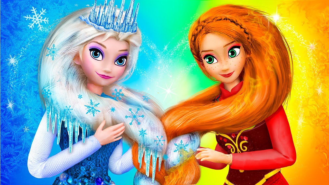 Elsa und Anna Hacks und Basteleien / 30 Frozen DIYs