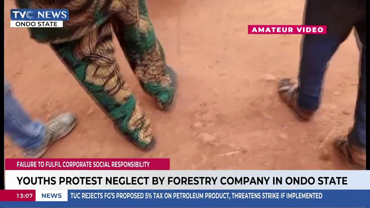Youth Protest Neglect By Forestry Company In Ondo State