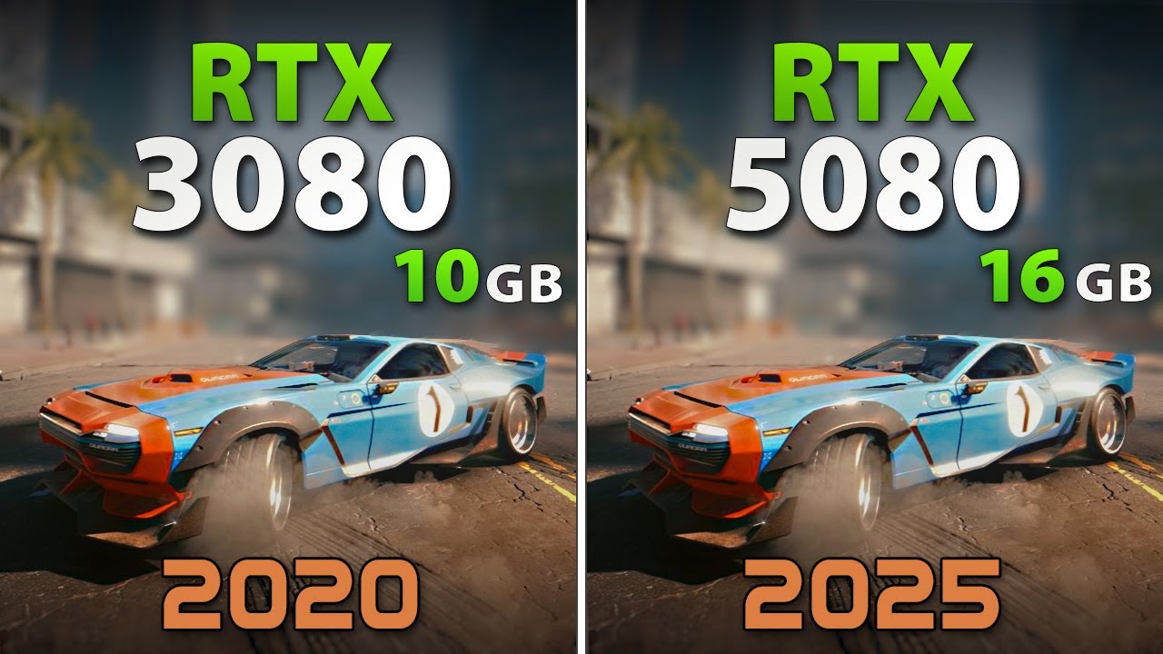 RTX 5080 vs RTX 3080 - Test in 15 Games | 1440p