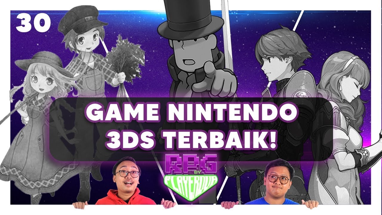 Game Nintendo 3DS Terbaik! | React & Pertanyaan Game #RPG - EPS 30