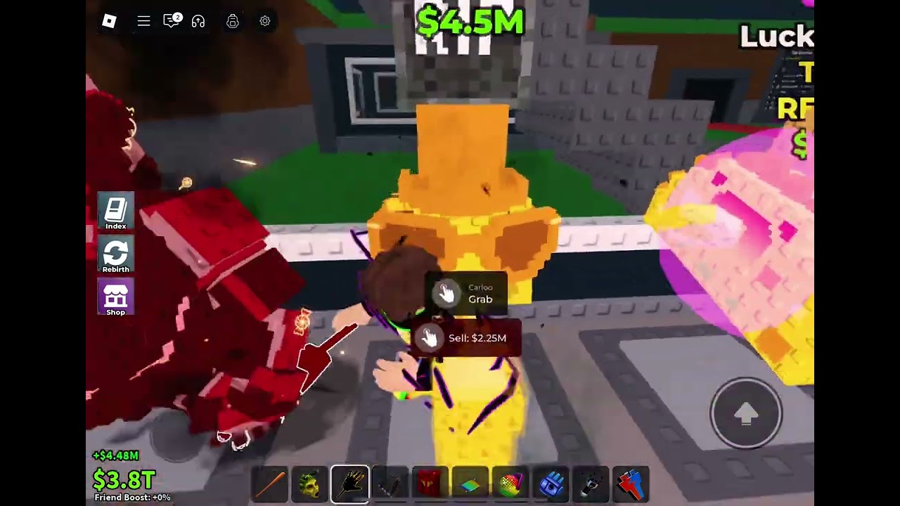 Opening steal a brainrot lucky blocks