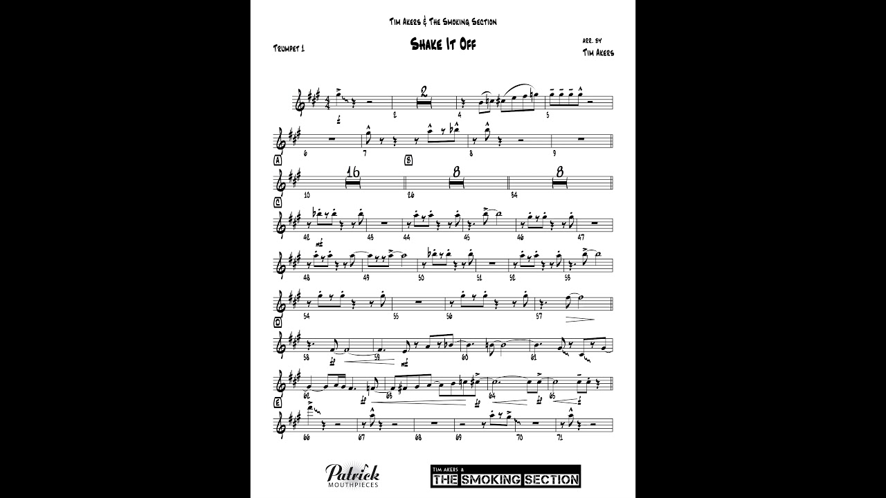 Shake It Off - Steve Patrick - Tim Akers & the Smoking Section