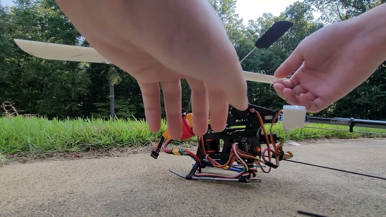 trex 250 clone rc helicopter maiden flight and CRASH