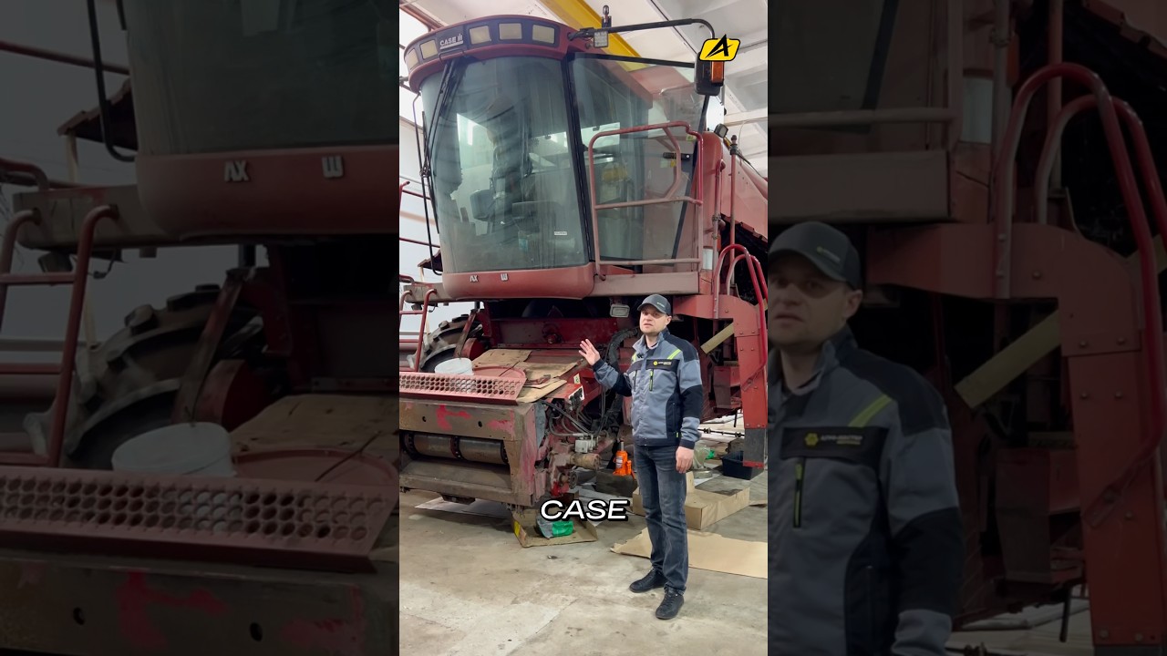 Капитальный ремонт комбайна CASE IH AXIAL FLOW в АГРО-МАСТЕР МЕХАНИКА #агромастер