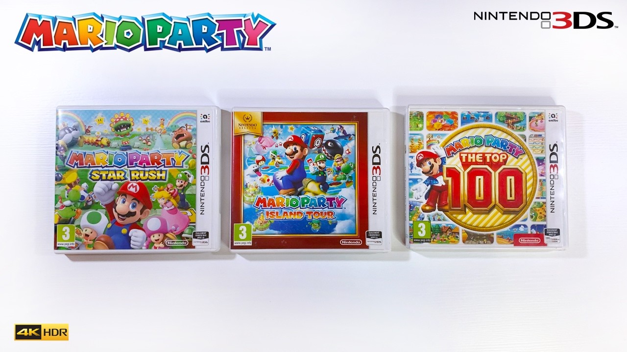 My Mario Party Games Collection on Nintendo 3DS