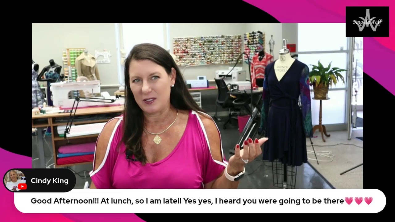 EP 352: Hide your bra straps with this sewing trick ~ Angela Wolf