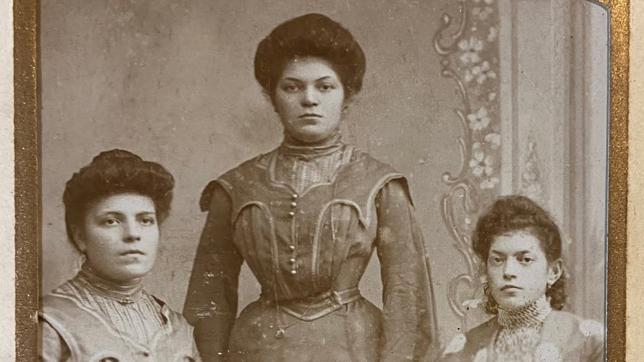 Люди из 1903 года, Бельгия. People from 1903, Belgium. Antique photos.