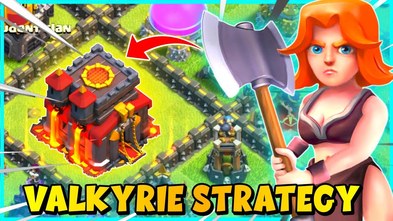 TH10 Valkyrie Attack Strategy 2022 | Valkyrie Attack Strategy Th10 | Clash of Clans - COC