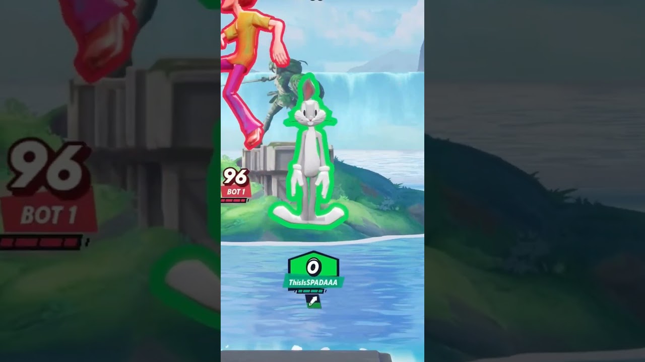 Bugs' Cooldown Air Side/Up Special Reference Found! #multiversuscharacters #multiversus #bugsbunny
