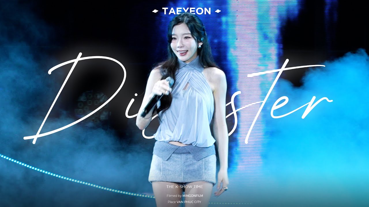 Taeyeon 태연 'Disaster' 4K Fancam l Festival in Viet Nam 250830