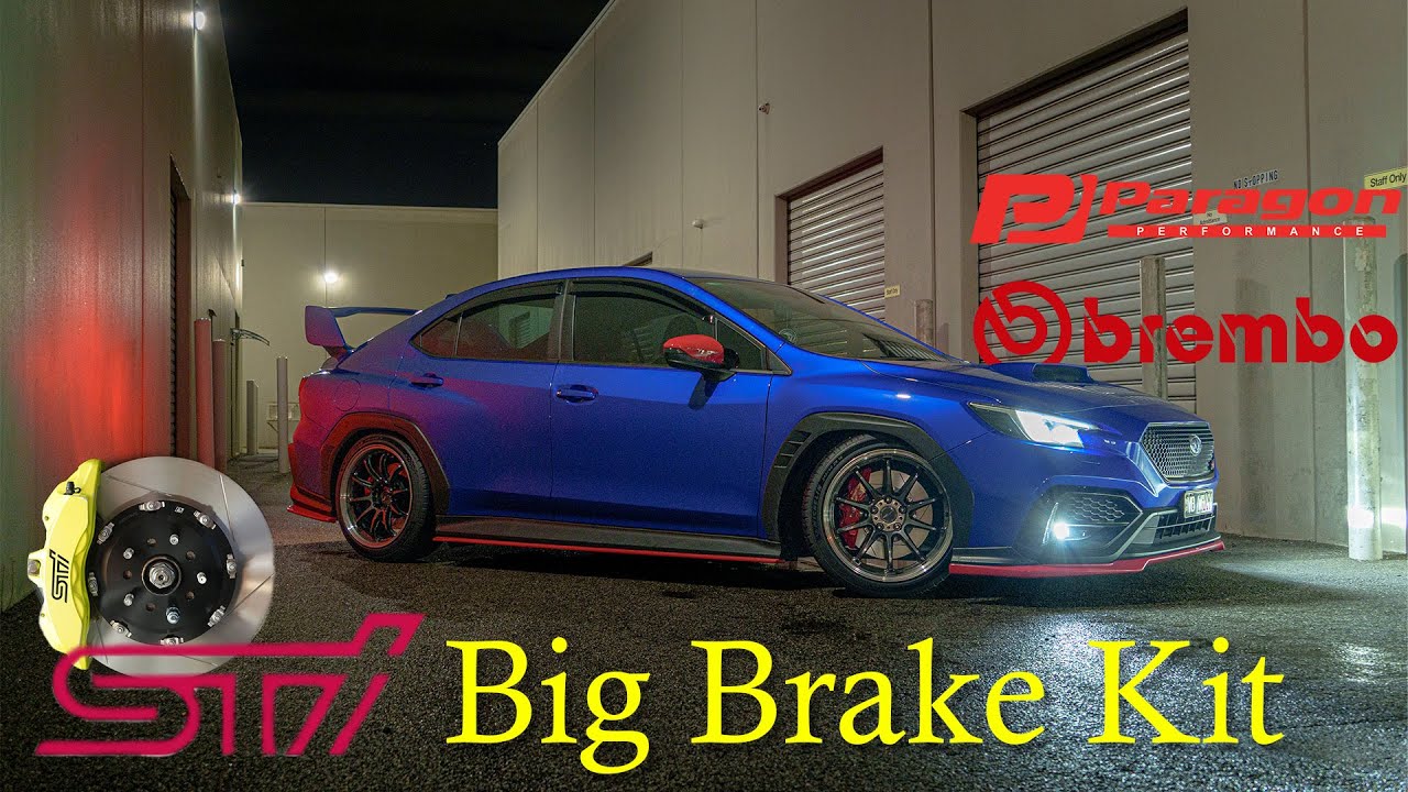 Is it an STI Yet!?? STI Brembo 6 pot Upgrade for the 2023 VB WRX
