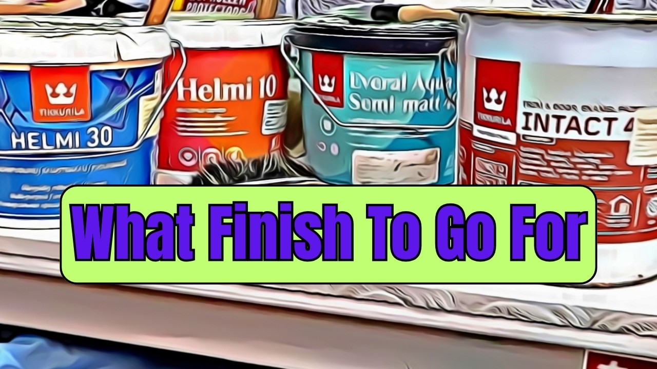 Tikkurila Paint Battle! 🖌️ Which Finish is Best? 🪣
