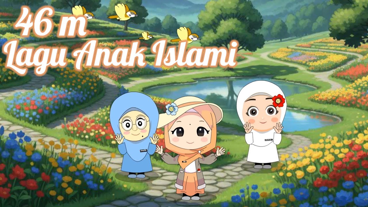 Lagu Anak Islami - Rukun Iman, Sholawat Badar, 10 Malaikat & Tugasnya, Allahul Kaafi, Rukun Islam