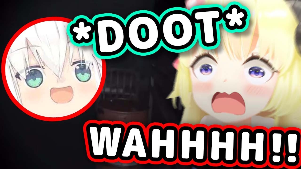 Fubuki Scares Watame With Random Harmonica Noises 【ENG Sub/Hololive】